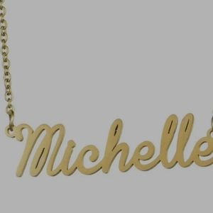 Never been worn "Name Chains"